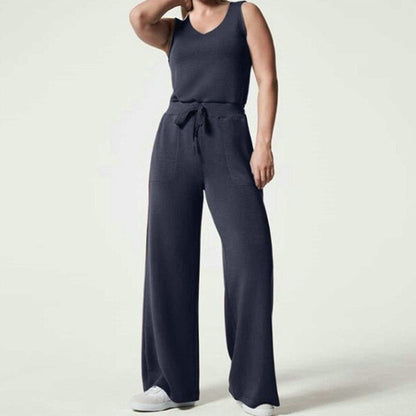 New Spring Style Air Essentials Women Casual Sleeveless Jumpsuits