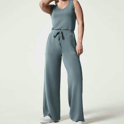 New Spring Style Air Essentials Women Casual Sleeveless Jumpsuits