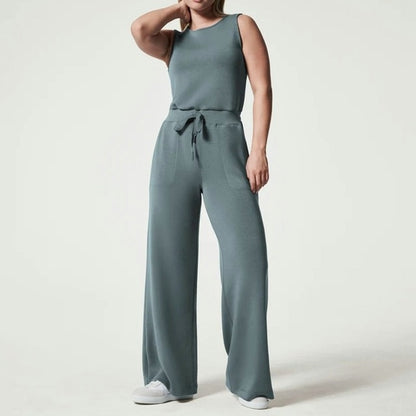 New Spring Style Air Essentials Women Casual Sleeveless Jumpsuits