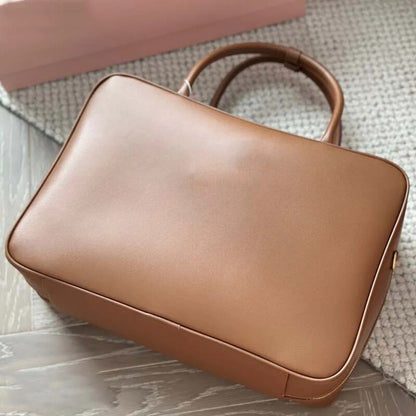 New Retro Large Capacity Genuine Leather Square Bags