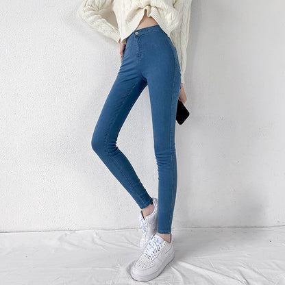 Vintage Style Streetwear High Waisted Women Jeans