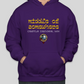 Middle of Somewhere Minnesota Slogan Printed Hoodies