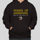 Middle of Somewhere Minnesota Slogan Printed Hoodies