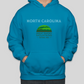 North Carolina Great Smoky Mountains Printed COTTON Hoodies