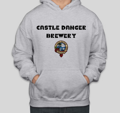 Castle Danger BREWERY Printed Cotton Casual Hoodies