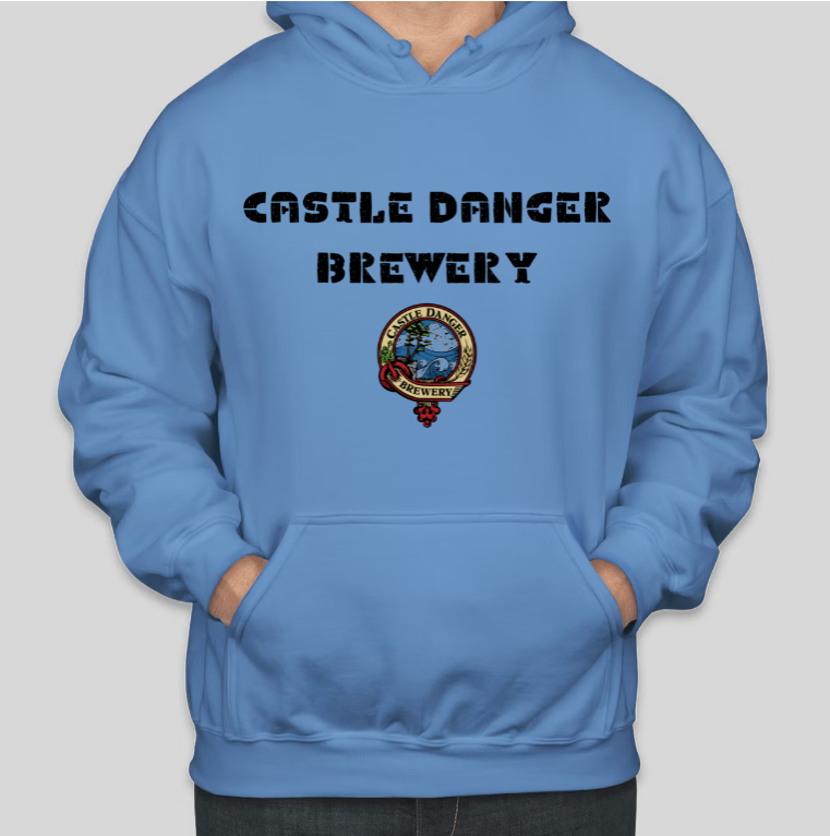 Castle Danger BREWERY Printed Cotton Casual Hoodies