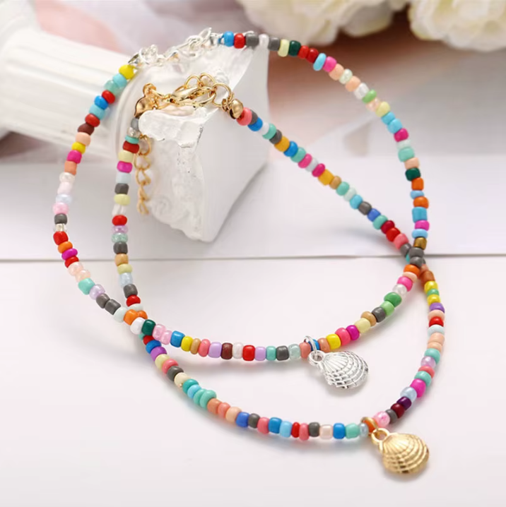 Colorful Beads Ankle Bracelet