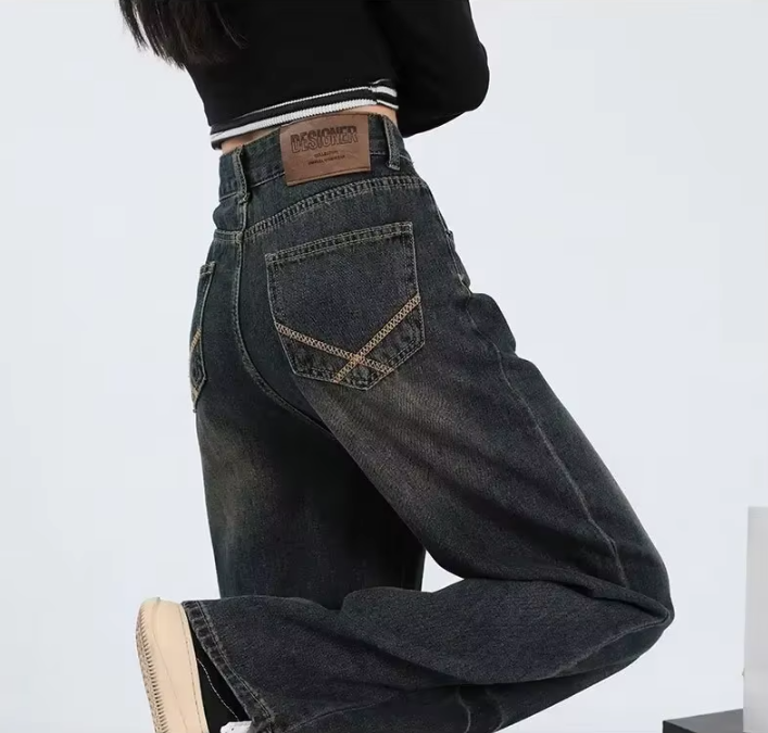 Street Fashion Wide Leg Jeans