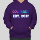 COLORSIDE LLC EST. 2017 Official Print Cotton Casual Hoodies