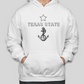 TEXAS STATE Printed COTTON Casual Hoodies