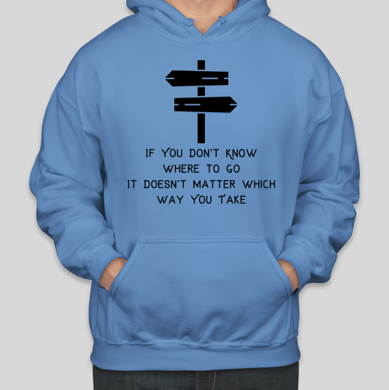 Path of Awareness Printed COTTON Casual Hoodies