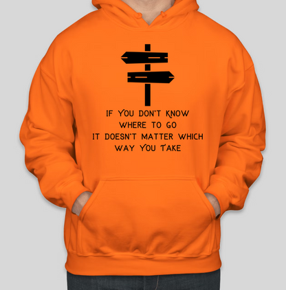 Path of Awareness Printed COTTON Casual Hoodies