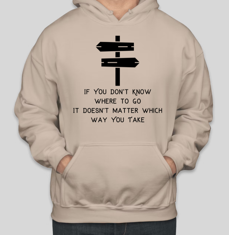 Path of Awareness Printed COTTON Casual Hoodies