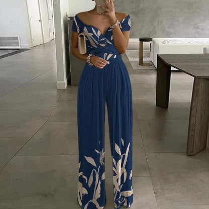 Club Style Off Shoulder Womens Elegant Jumpsuits