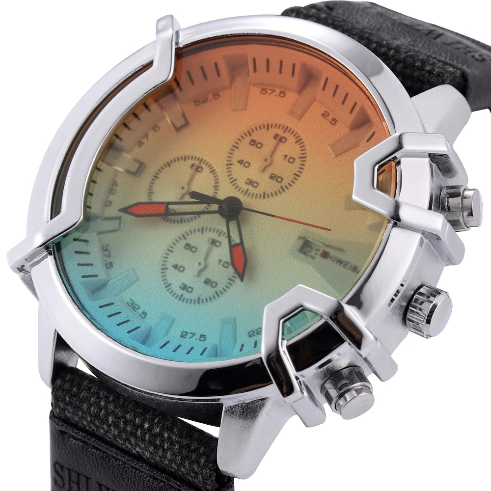 Mens Stainless Steel Waterproof Silver Analog Watches