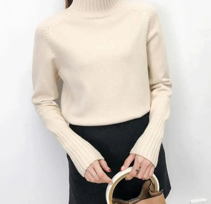2025 New Thick Cashmere Sweater Women S Autumn Winter Knitted Pullover Tricot Jumper