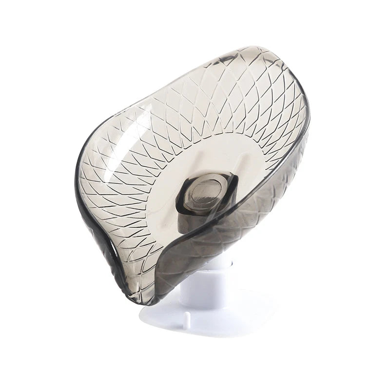 Non Slip Leaf Shape Bathroom Soap Holder