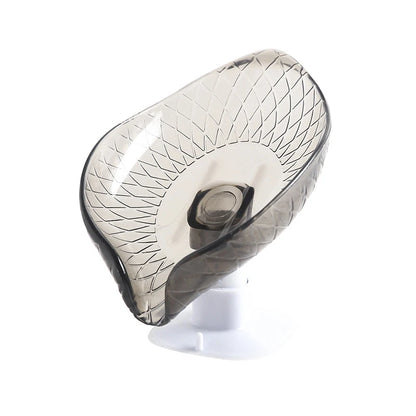 Non Slip Leaf Shape Bathroom Soap Holder