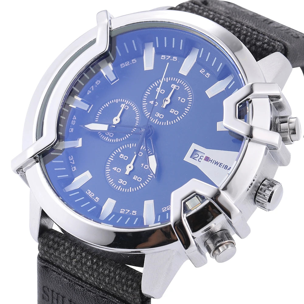 Mens Stainless Steel Waterproof Silver Analog Watches