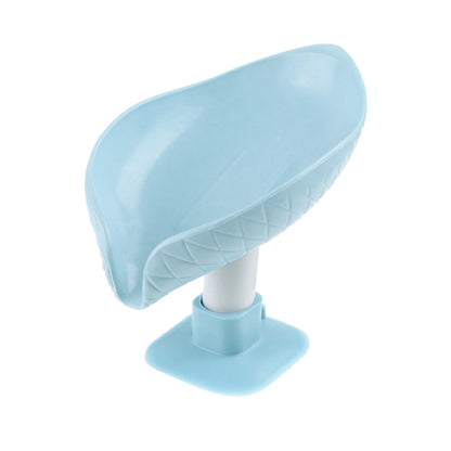 Non Slip Leaf Shape Bathroom Soap Holder