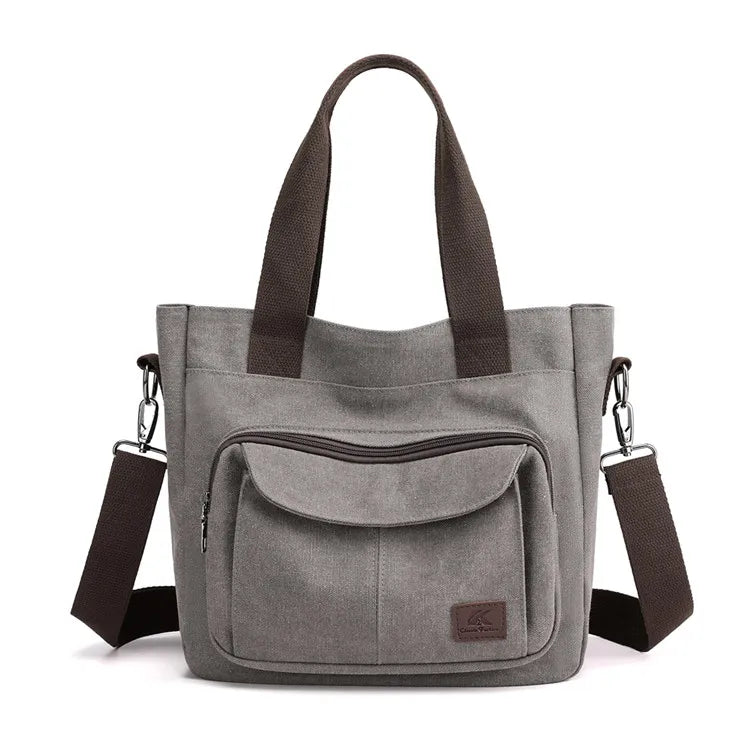 2024 High End Womens Canvas Shoulder Tote Bag