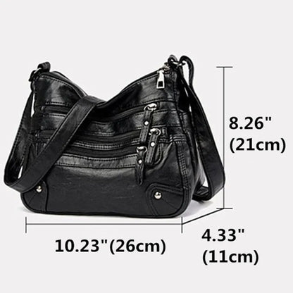 High Quality Women's Soft Leather Shoulder Bags