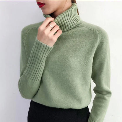 2025 New Thick Cashmere Sweater Women S Autumn Winter Knitted Pullover Tricot Jumper