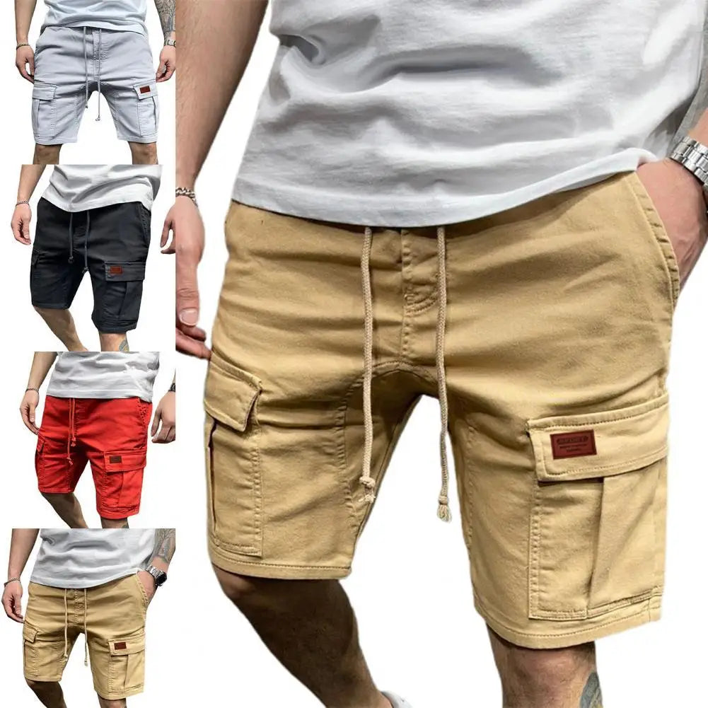 Mens Multi Pockets Breathable Comfortable Cargo Shorts