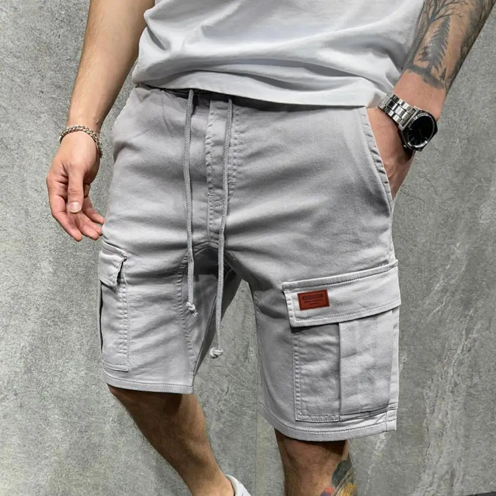 Mens Multi Pockets Breathable Comfortable Cargo Shorts
