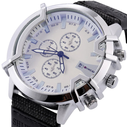 Mens Stainless Steel Waterproof Silver Analog Watches