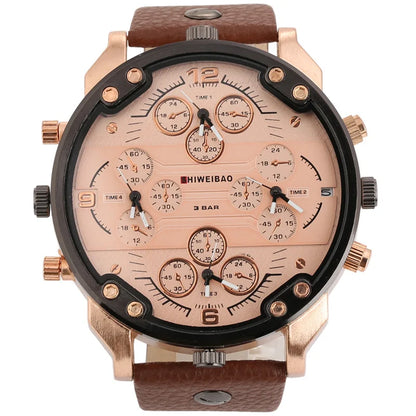 Mens Super Cool Black Quartz Watches