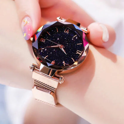 Womens Female Starry Luxury Watches
