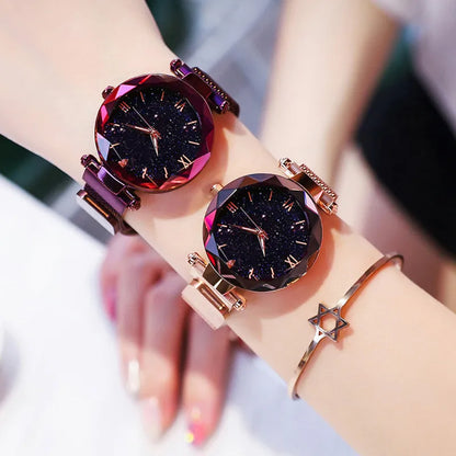 Womens Female Starry Luxury Watches