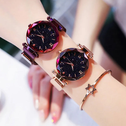 Womens Female Starry Luxury Watches