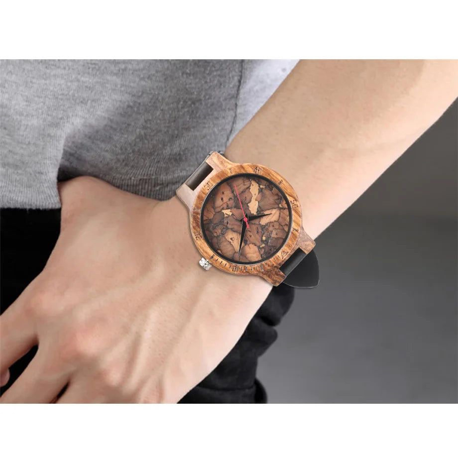 Wooden Bamboo Unisex Watches