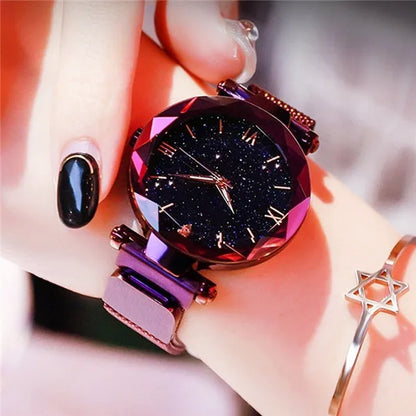 Womens Female Starry Luxury Watches
