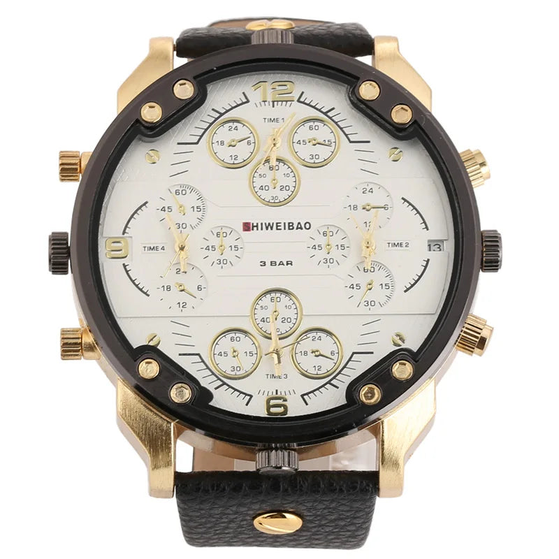 Mens Super Cool Black Quartz Watches