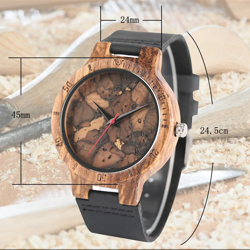 Wooden Bamboo Unisex Watches
