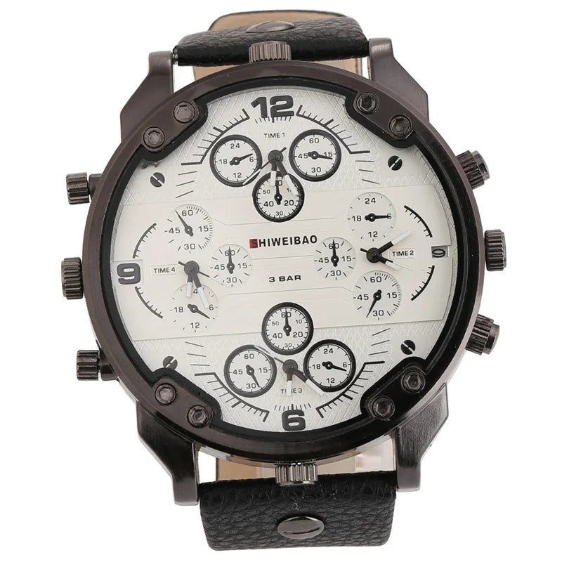 Mens Super Cool Black Quartz Watches