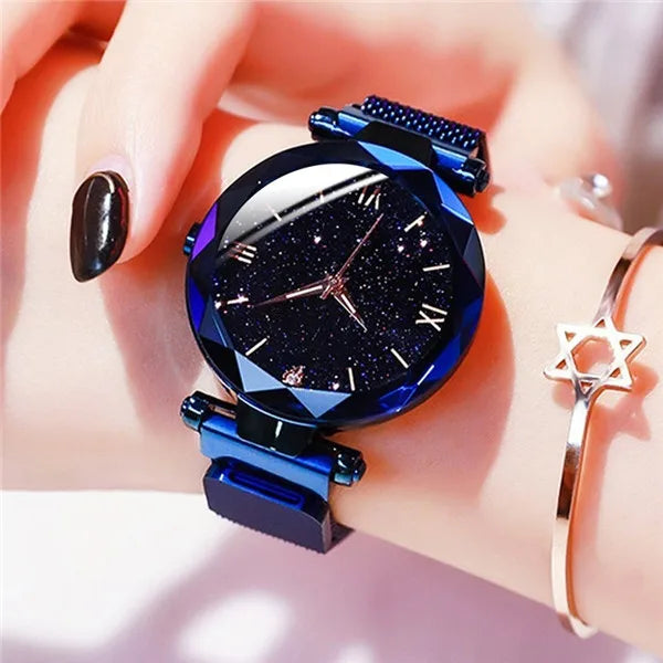 Womens Female Starry Luxury Watches
