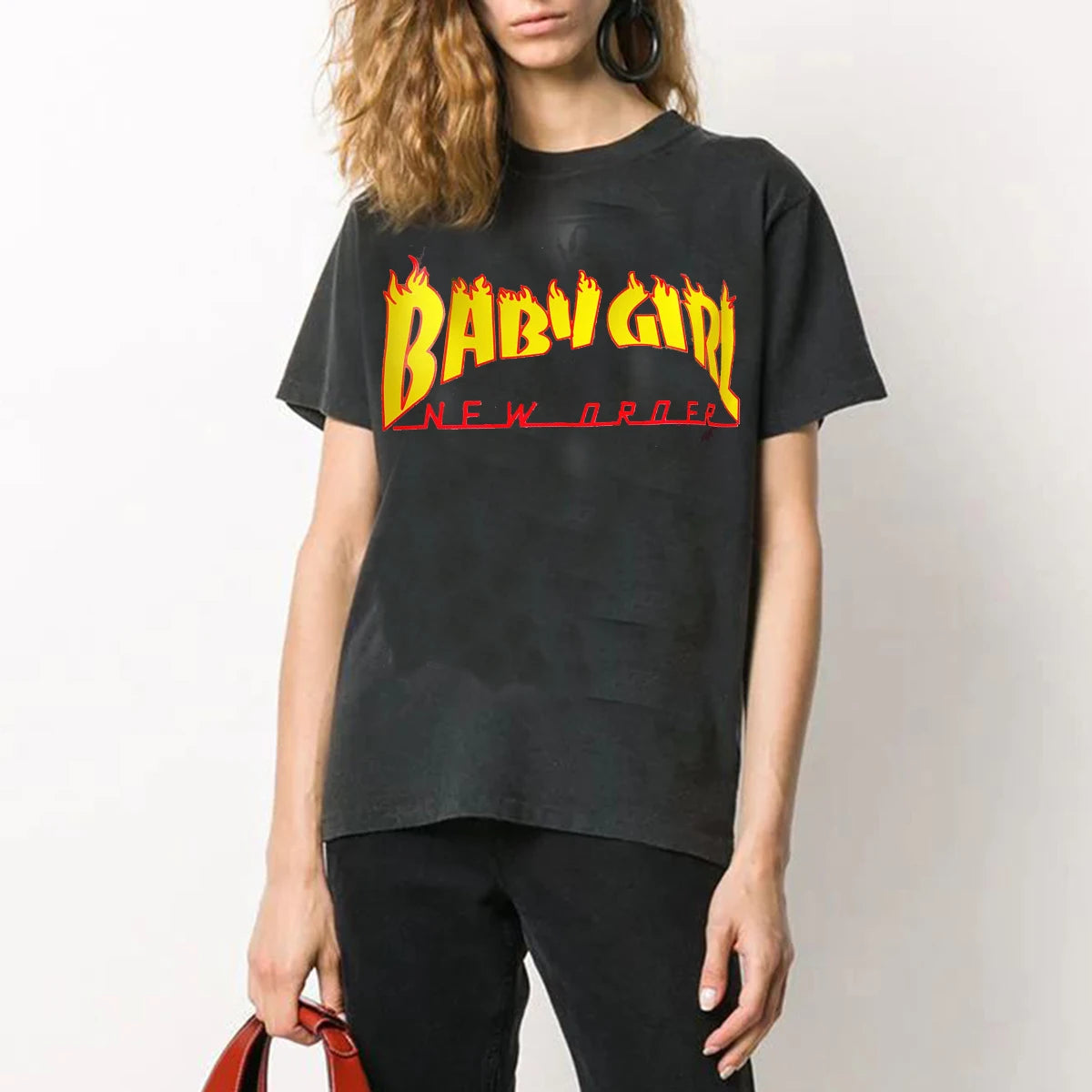 Be Nice Graphic Tee Womens Oversized Aesthetic T Shirt Inspirational Quote Harajuku Tumblr Grunge Top