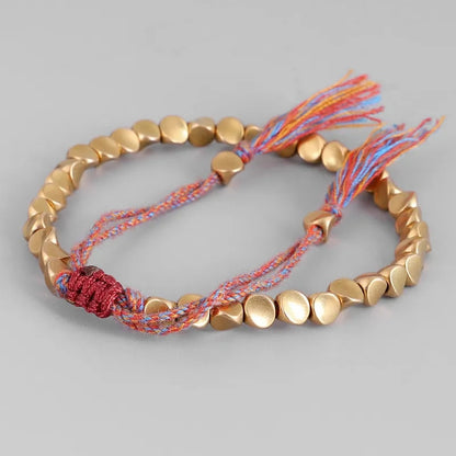 Tibetan Buddhist Style Chopper Beads Ankle Bracelets