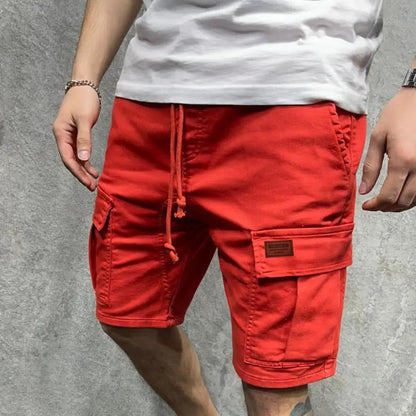 Mens Multi Pockets Breathable Comfortable Cargo Shorts