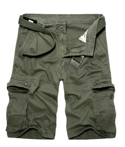 Casual Street Style Long Oversize Men Cotton Cargo Shorts