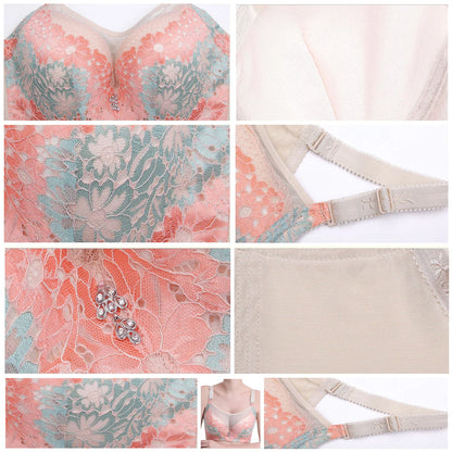 Huge Women S Bra 38 54 Full Cup D E F G Cotton Lingerie Sexy Lace Minimizer Push Up Padded Underwire Bralette