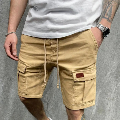 Mens Multi Pockets Breathable Comfortable Cargo Shorts