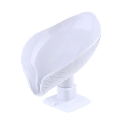 Non Slip Leaf Shape Bathroom Soap Holder