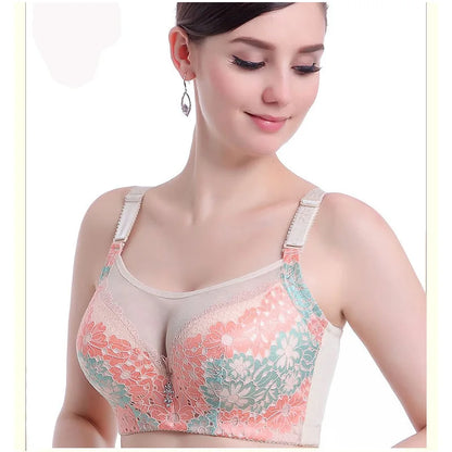 Huge Women S Bra 38 54 Full Cup D E F G Cotton Lingerie Sexy Lace Minimizer Push Up Padded Underwire Bralette