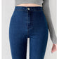 Vintage Style Streetwear High Waisted Women Jeans