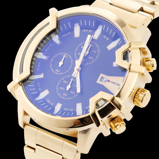 Mens Stainless Steel Waterproof Silver Analog Watches